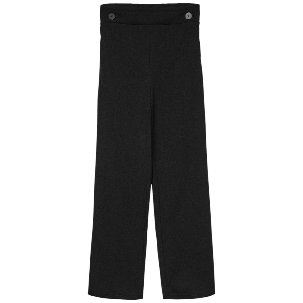 Vero Moda pantaloni neri wide pant Liva 10294485 Pantaloni Vero Moda