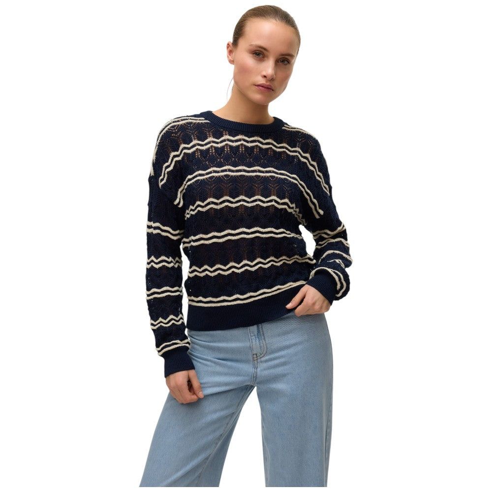 Vero Moda pullover Blu Bella 10321528 Maglieria Vero Moda