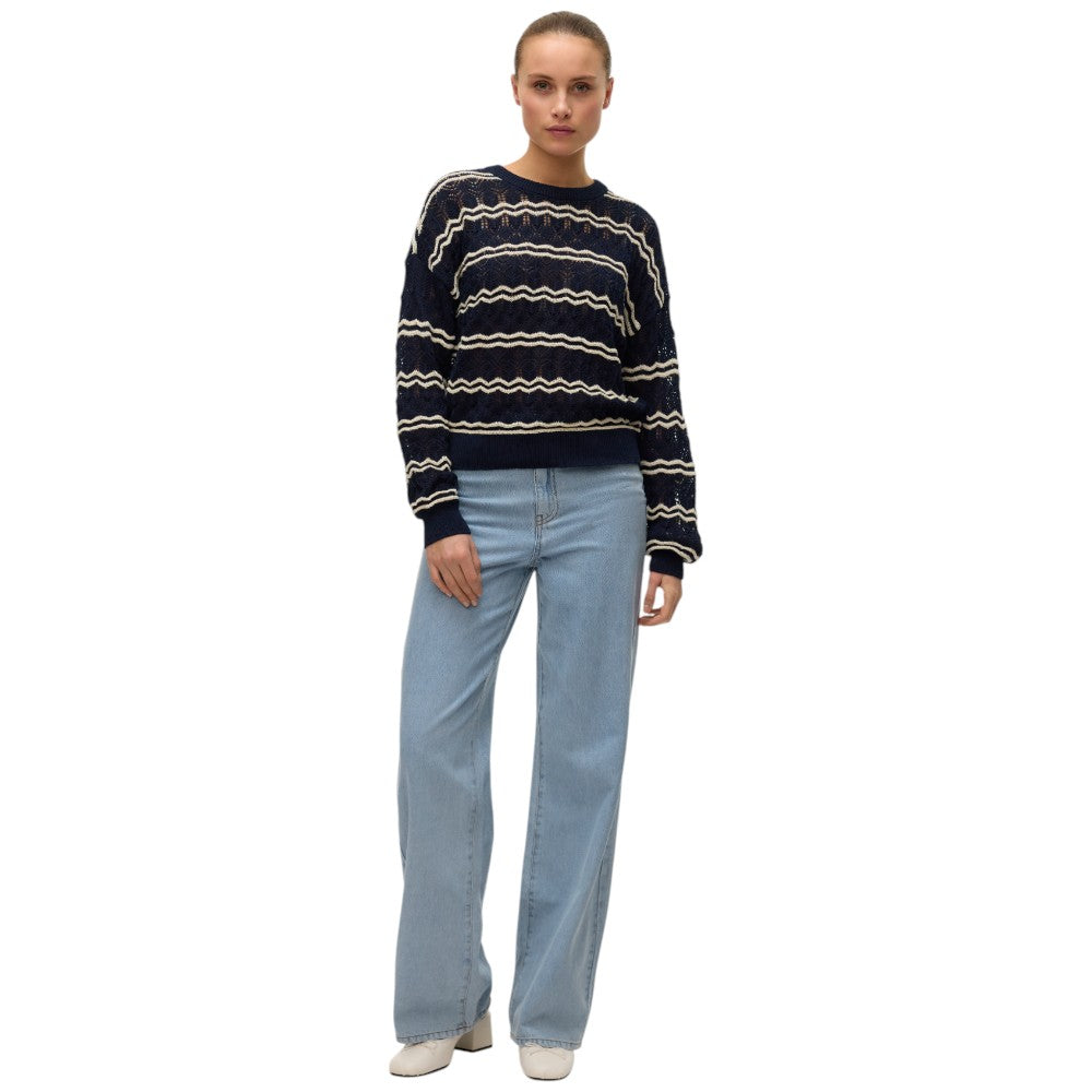 Vero Moda pullover Blu Bella 10321528 Maglieria Vero Moda