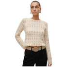 Vero Moda pullover beige New Fabienne 10306632 Maglieria Vero Moda