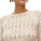 Vero Moda pullover beige New Fabienne 10306632 Maglieria Vero Moda