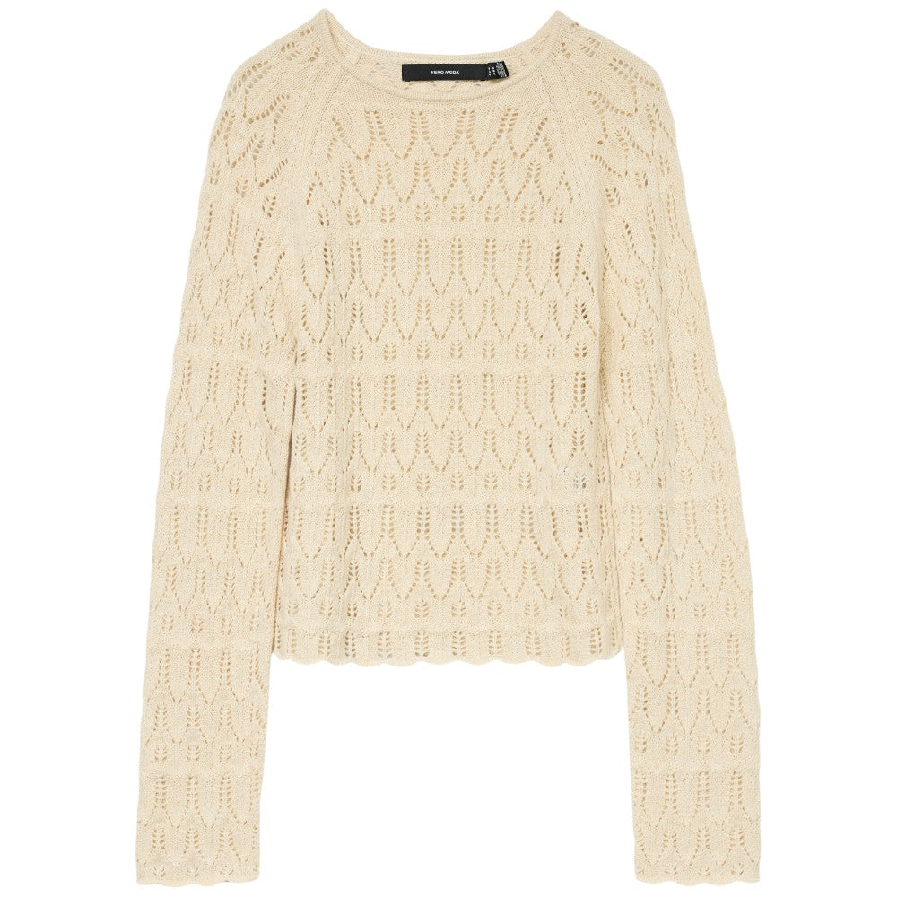 Vero Moda pullover beige New Fabienne 10306632 Maglieria Vero Moda