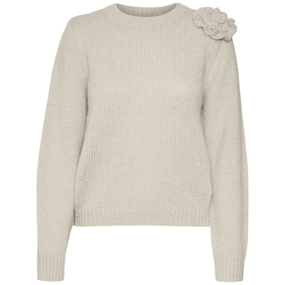Vero Moda pullover bianco Adia 10314235 Maglieria Vero Moda