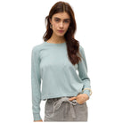 Vero Moda pullover verde acqua Silje 10320454 Maglieria Vero Moda