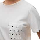 Vero Moda t-shirt bianca con taschino art. Kaia 10322565 T-shirt Vero Moda