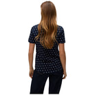 Vero Moda t-shirt blu a pois art. Kaia 10322565 T-shirt Vero Moda