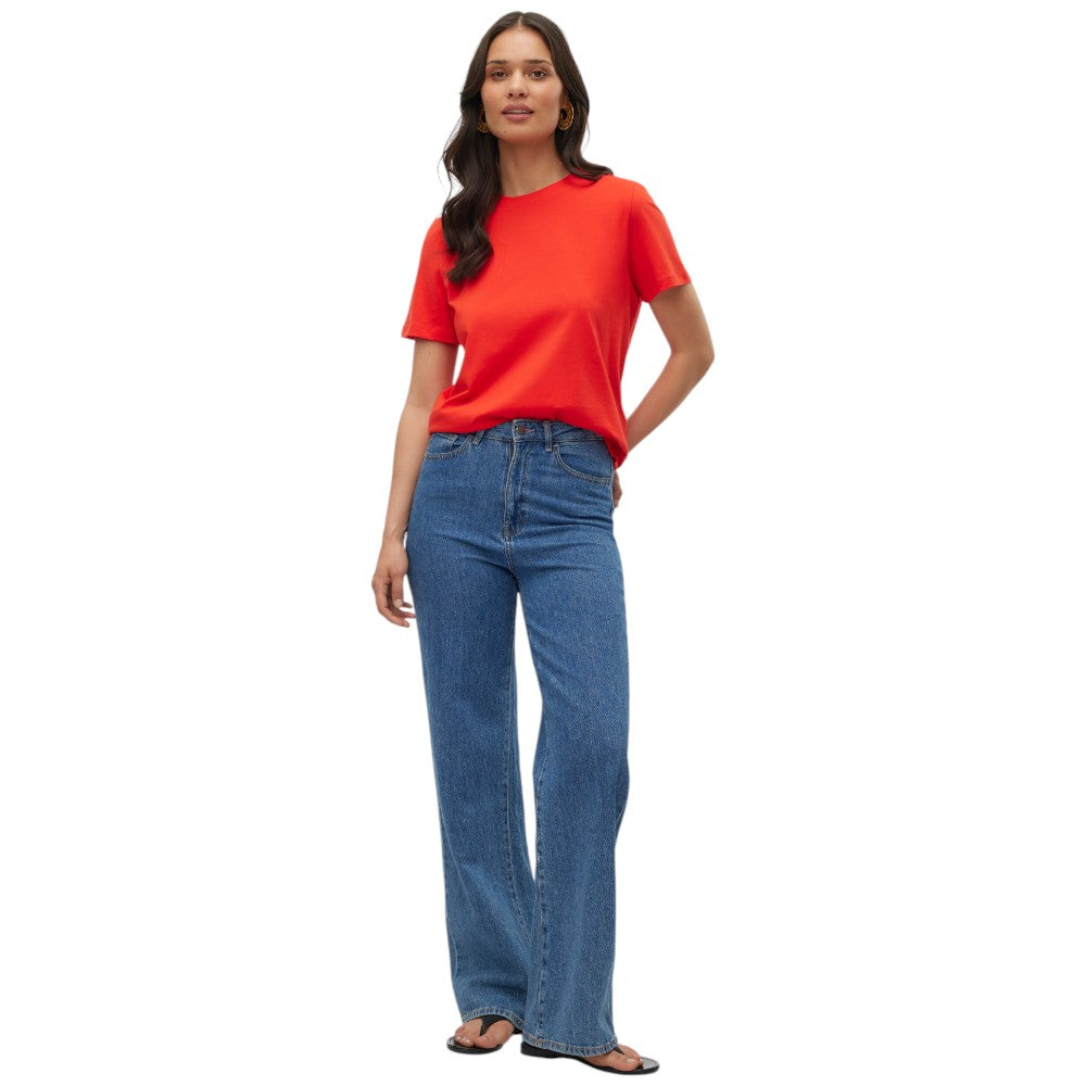 Vero Moda t-shirt rossa Paulina 10316991 T-shirt Vero Moda