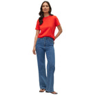 Vero Moda t-shirt rossa Paulina 10316991 T-shirt Vero Moda