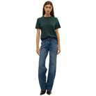 Vero Moda t-shirt verde scuro Paulina 10316991 T-shirt Vero Moda