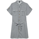 Vero Moda vestito a righe blu e bianca Bumpy 10325828 Vestiti Vero Moda