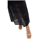 Vero Moda vestito lungo nero Honey Lace 10309293 Vestiti Vero Moda