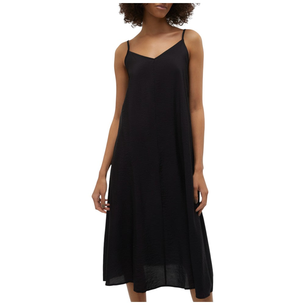 Vero Moda vestito nero in viscosa Josie 10303398 Vestiti Vero Moda