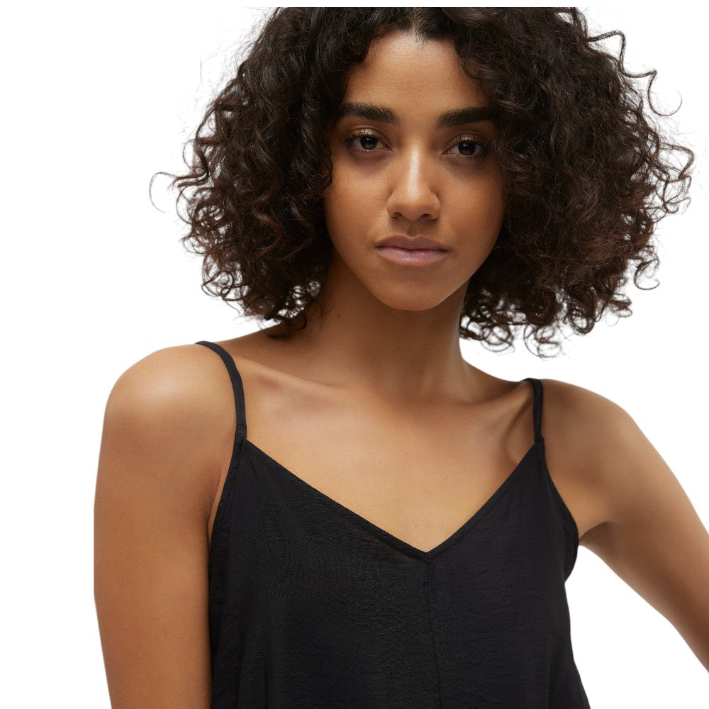 Vero Moda vestito nero in viscosa Josie 10303398 Vestiti Vero Moda