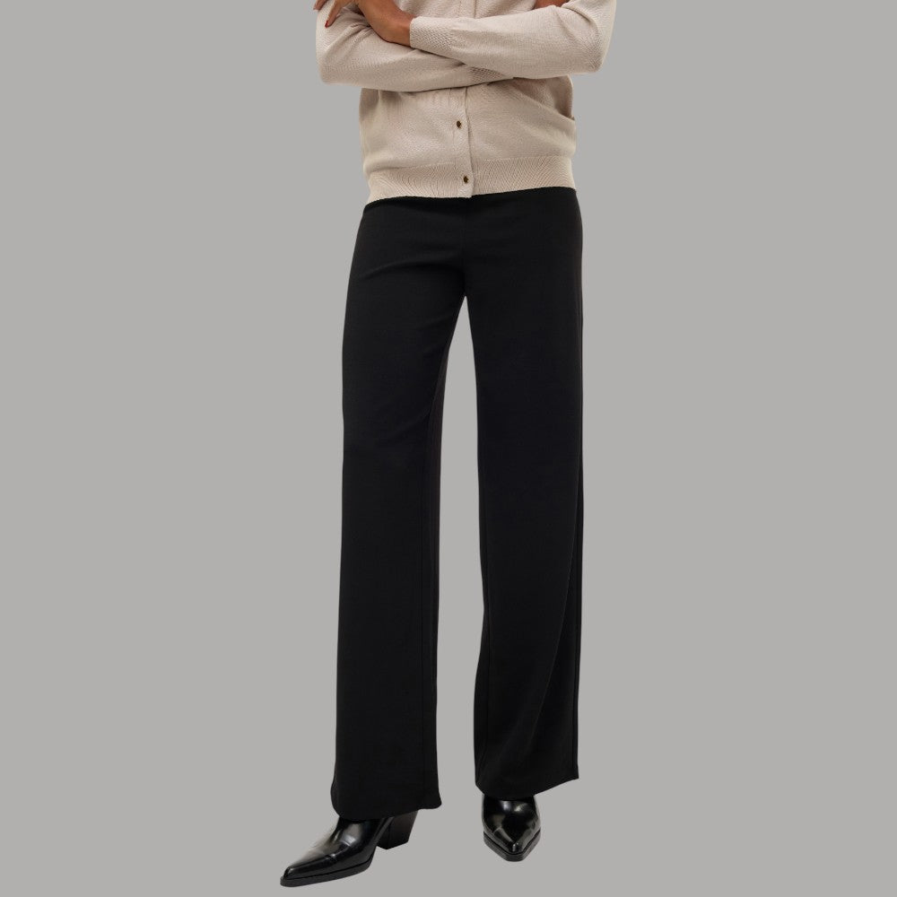 Vero moda pantalone wide leg nero Berlin Zamira 10318454 - Prodotti di Classe