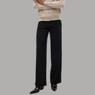 Vero moda pantalone wide leg nero Berlin Zamira 10318454 - Prodotti di Classe