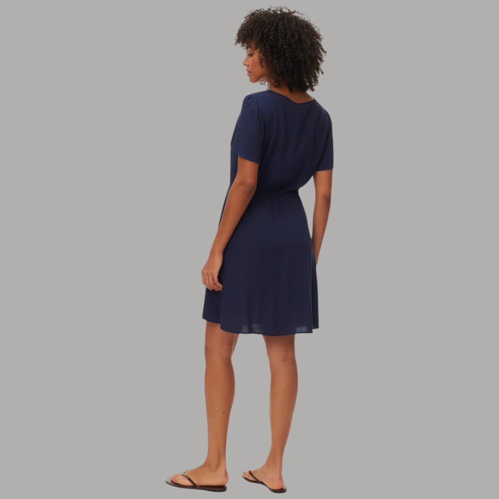 Vestito Corto Vero Moda in Viscosa con Scollo a V e Vita Regolabile - Prodotti di Classe