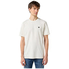 Wrangler t-shirt panna logo piccolo 112350436 T-shirt Wrangler