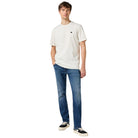 Wrangler t-shirt panna logo piccolo 112350436 T-shirt Wrangler