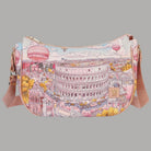 YNot Borsa Hobo Fashionopoly, Stampa Città Elegante - Prodotti di Classe