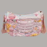 YNot Borsa Hobo Fashionopoly, Stampa Città Elegante - Prodotti di Classe