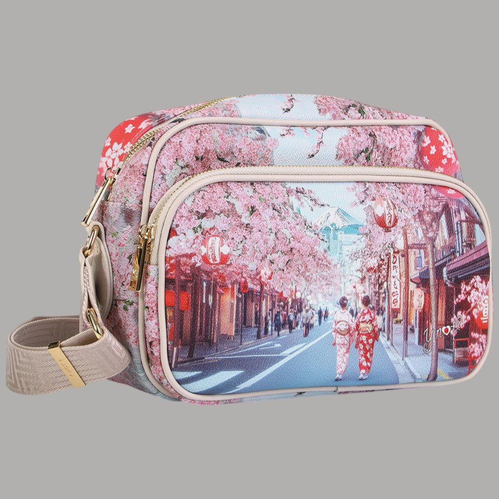 YNot borsa a tracolla reporter stampa città YES716S6 - Prodotti di Classe