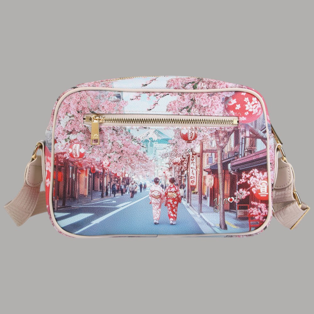 YNot borsa a tracolla reporter stampa città YES716S6 - Prodotti di Classe