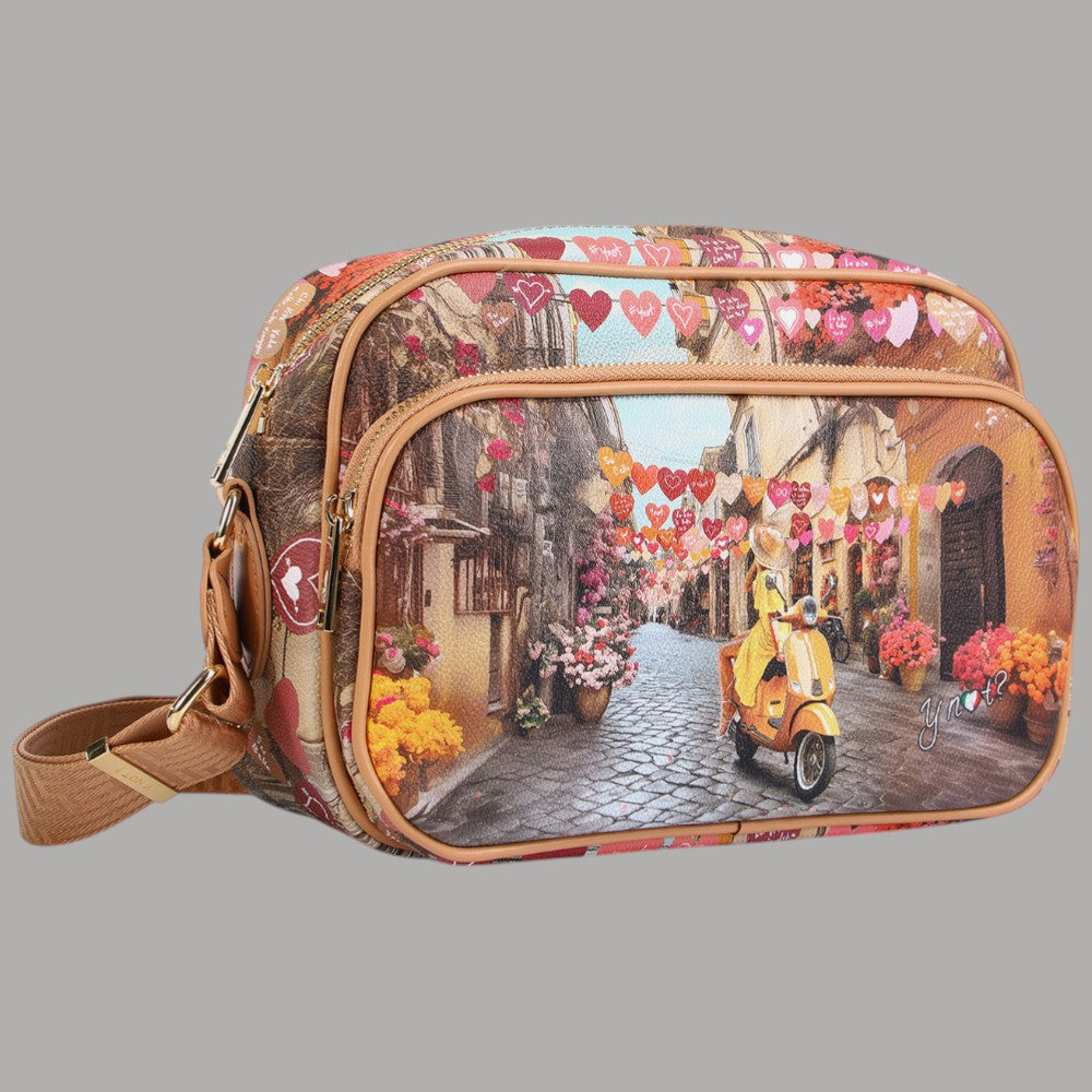 YNot borsa a tracolla reporter stampa città YES716S6 - Prodotti di Classe