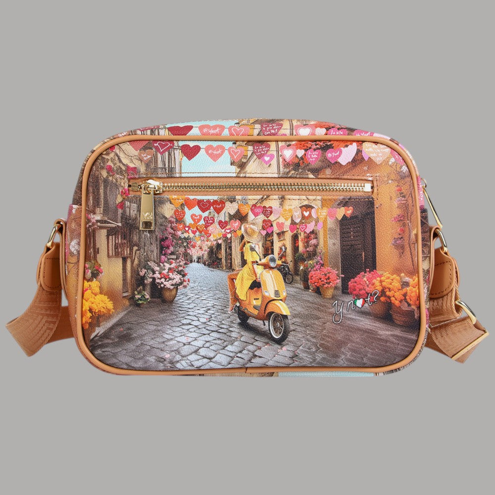 YNot borsa a tracolla reporter stampa città YES716S6 - Prodotti di Classe