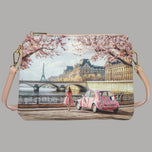 YNot borsa a tracolla 2 scomparti stampa città YES630S6 - Prodotti di Classe