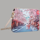 YNot borsa a tracolla 2 scomparti stampa città YES630S6 - Prodotti di Classe