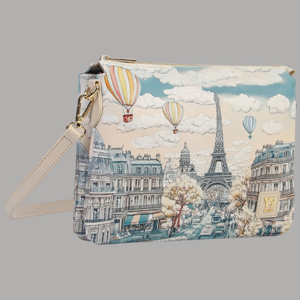 YNot borsa a tracolla 2 scomparti Fashionopoly FSH630S6 - Prodotti di Classe