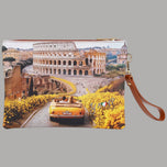 YNot pochette con polsiera stampa città YES343S6 - Prodotti di Classe