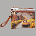 YNot pochette con polsiera stampa città YES343S6 - Prodotti di Classe