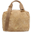 YNot borsa Boston bag small beige linea GUM stampa Roma GUM009S5 Borse YNot