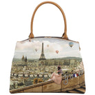 YNot borsa a bauletto stampa Parigi Montgolfiere YES638S3 Borse YNot