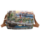 YNot borsa a tracolla flap bag stampa Flowers Canal YES631S4 Borse YNot