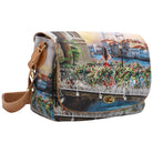 YNot borsa a tracolla flap bag stampa Flowers Canal YES631S4 Borse YNot