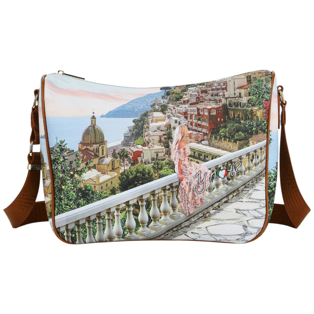 YNot borsa a tracolla shoulder bag stampa Drimming Coast YES370S5 Borse YNot
