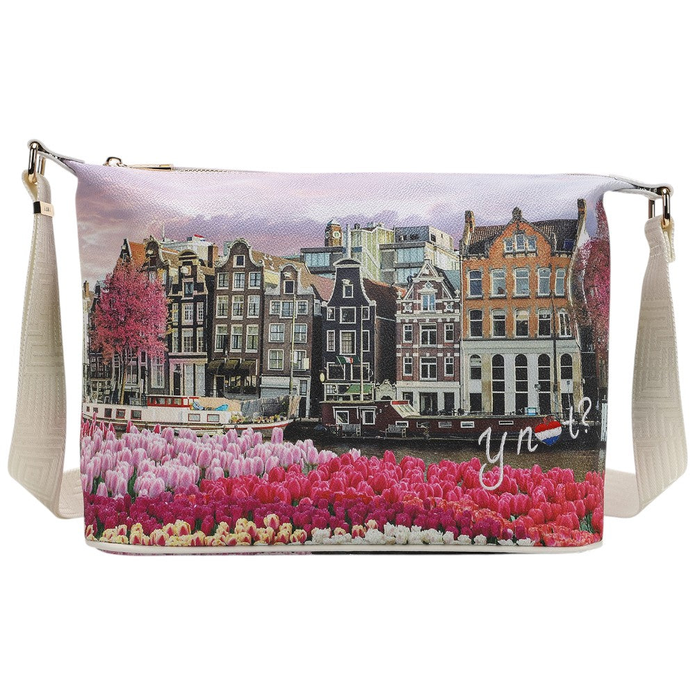 YNot borsa hobo bag Londra Amsterdam Tulips YES607S4 Borse YNot