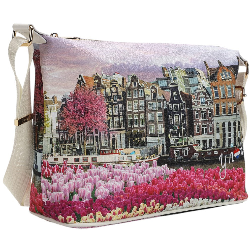YNot borsa hobo bag Londra Amsterdam Tulips YES607S4 Borse YNot