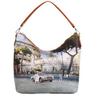 YNot borsa hobo bag stampa Roma Imperial YES618S3 Borse YNot