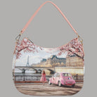 YNot borsa hobo doppia tracolla stampa città YES629S6 - Prodotti di Classe
