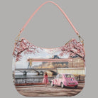 YNot borsa hobo doppia tracolla stampa città YES629S6 - Prodotti di Classe