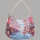 YNot borsa hobo doppia tracolla stampa città YES629S6 - Prodotti di Classe