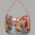 YNot borsa hobo doppia tracolla stampa città YES629S6 - Prodotti di Classe
