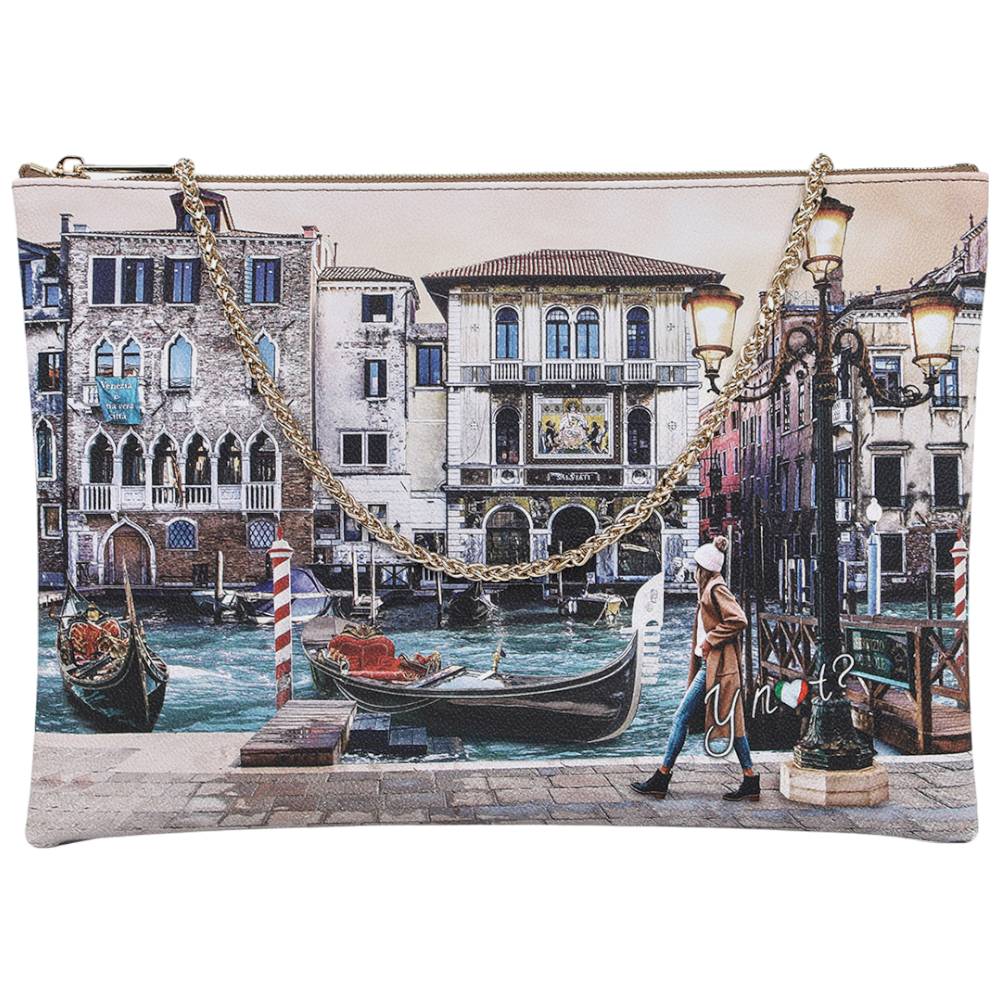 YNot borsa piatta clutch BLUE LAGOON YES605F6 Borse YNot