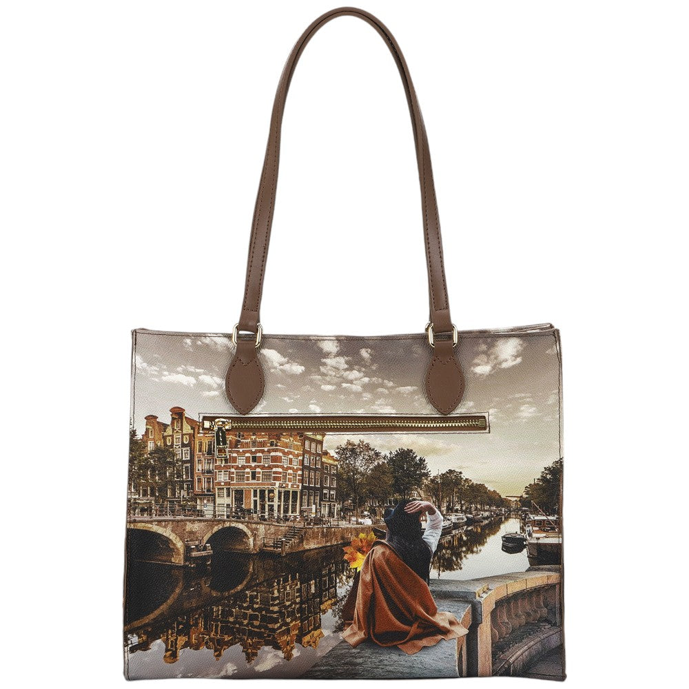 YNot borsa square shopping AUTUMN IN HOLLAD YES602F5 Borse YNot