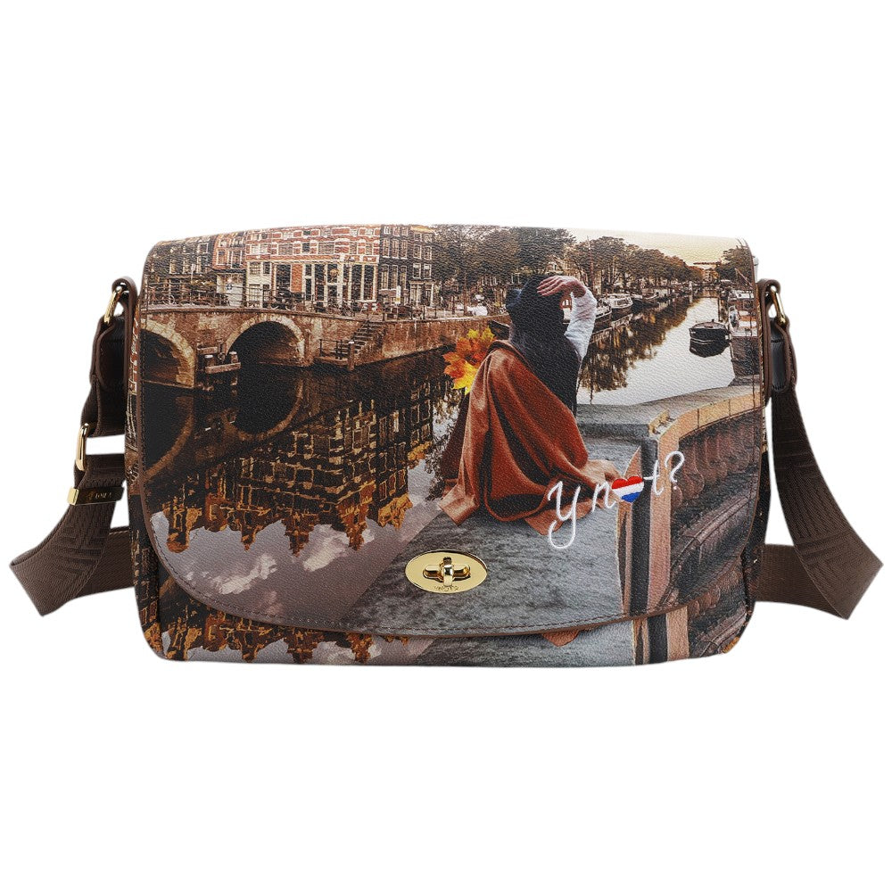 YNot borsa tracolla flap bag AUTUMN IN HOLLAD YES631F5 Borse YNot