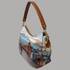 YNot hobo bag stampa Napoli Limited Edition YES629F6 - Prodotti di Classe