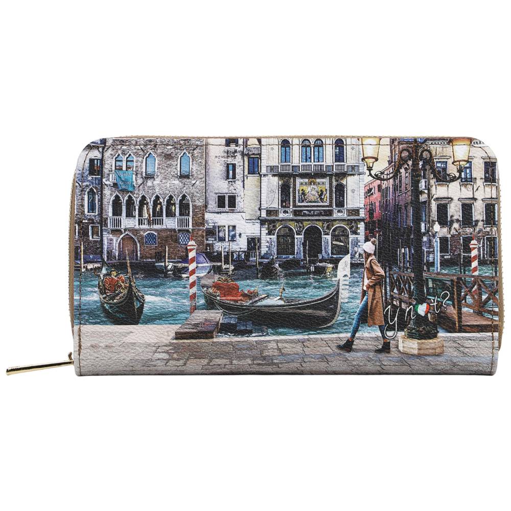 YNot portafoglio grande BLUE LAGOON YES372F6 Portafogli YNot